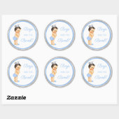 少年たちは爆弾だ!浴用景品等ブルーシルバー ラウンドシール (シート)