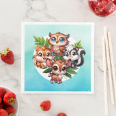 少年だ |ウッドランドの生き物の赤ちゃんシャワー (インサイチュ)