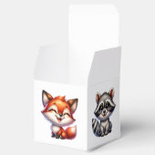 少年だ |ウッドランドの生き物の赤ちゃんシャワー フェイバーボックス (オープン)