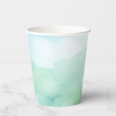 少年だ |ベビーと彼の犬の赤ちゃんシャワー 紙コップ (裏面)