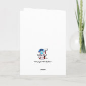 少年だ！リル大工の発表 案内状 (裏面)