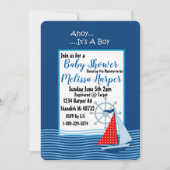 少年だ 招待状 (正面)