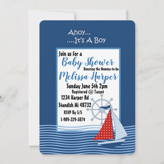 少年だ 招待状 (正面)