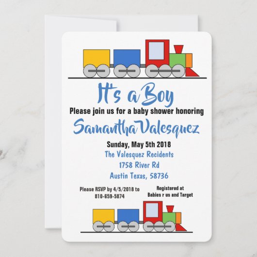 少年だ 招待状 (正面)