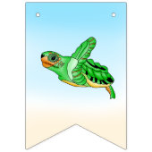 少年だ |海の下で赤ちゃんシャワーをパーソナライズ バンティングフラッグ (第1の旗)