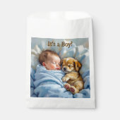 少年だ | 赤ちゃんシャワーありがとう フェイバーバッグ (正面)