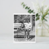 少年とオランウータン ヴィンテージ 国立動物園 ワシントン ポストカード (スタンド正面)