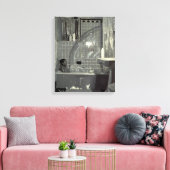 少年とバブル1990 キャンバスプリント (インサイチュ (リビング))