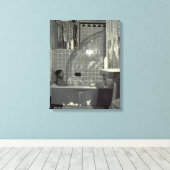 少年とバブル1990 キャンバスプリント (インサイチュ (ウッドフロア))