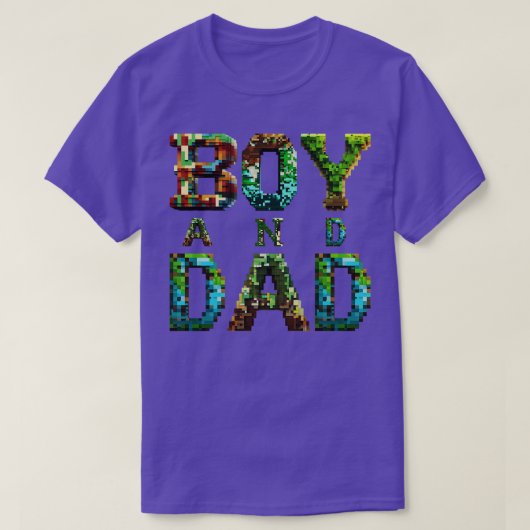 少年とパパ Tシャツ (デザイン正面)