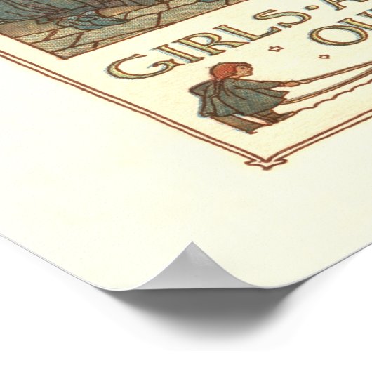 「少年と少女」 ポスター (角)