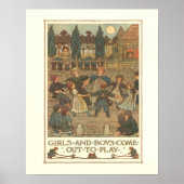 「少年と少女」 ポスター (正面)