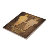 少年と少年ゲイ結婚のトイレ用ギフトタイル タイル (側面)