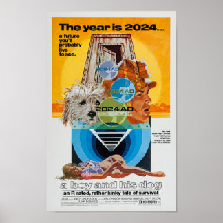 少年と彼の犬の映画のポスター ポスター