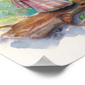 少年と彼の犬 ポスター (角)