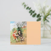 少年と松葉杖でクレア ポストカード (スタンド正面)