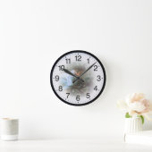 少年と犬たち ラウンド壁時計 (ホーム)