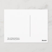 少年と犬のスーパーヒーロー ポストカード (裏面)