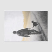 少年と犬の国の側の切り離し 薄葉紙 (正面)