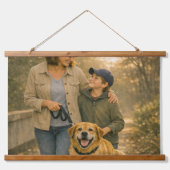少年と犬の日 横型タペストリー壁画セット 吊り下げ型タペストリー (正面2)