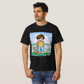 少年と犬のTシャツ Tシャツ (正面フル)