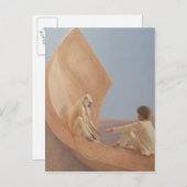 少年と猿2010 ポストカード (正面/裏面)