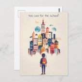 少年と都市 ポストカード (正面/裏面)