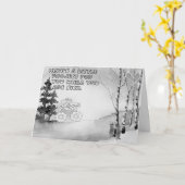 少年に色が似合う カード (黄色い花)