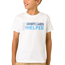 少年のおじいちゃんのガーデンヘルパーTシャツ