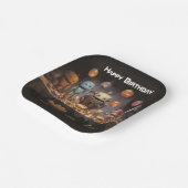 少年のおもしろい誕生日パーティー紙プレート#6 ペーパープレート (傾斜あり)