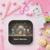 少年のおもしろい誕生日パーティー紙プレート#8 ペーパープレート (パーティー)