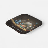 少年のおもしろい誕生日パーティー紙プレート#8 ペーパープレート (傾斜あり)