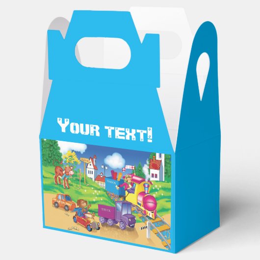 少年のために列車と車 フェイバーボックス (オープン)