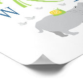 少年のためのアルファベットポスター ポスター (角)