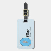 少年のためのブルーオポッサムの手紙 ラゲッジタグ (正面縦)