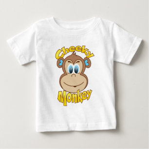 少年のための生意気なサル ベビーTシャツ