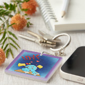 少年のための秘密クラッシュギフトアイディアカスタマイズ キーホルダー (正面右)