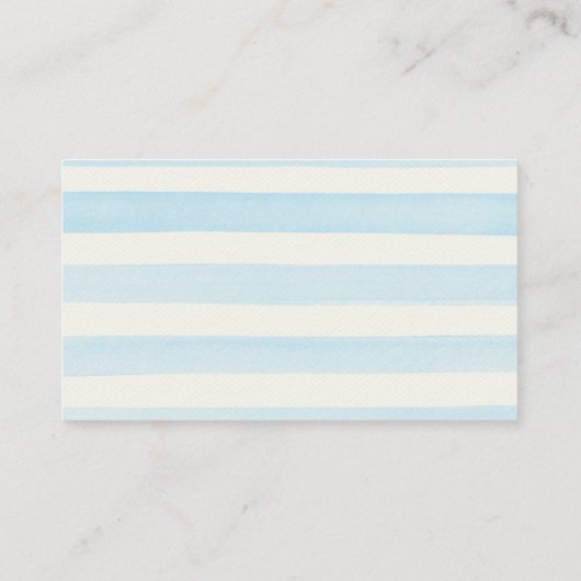 少年のための象おむつラッフルカード エンクロージャーカード (裏面)