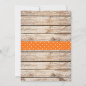 少年のカボチャ2nd誕生日 招待状 (裏面)