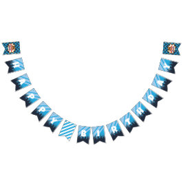 少年のスーパーヒーロー、ブラウンヘアパーティー – バナー