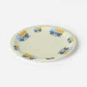 少年のトラック ペーパープレート (アングル)