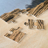 少年のハゲ・イーグルがその着陸技術を練習する。 ジグソーパズル (側面)