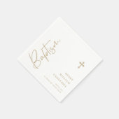 少年のバプテスマ スタンダードカクテルナプキン (角)