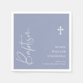 少年のバプテスマ スタンダードカクテルナプキン (正面)