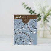 少年のバースデーパーティ招待状 招待状 (スタンド正面)