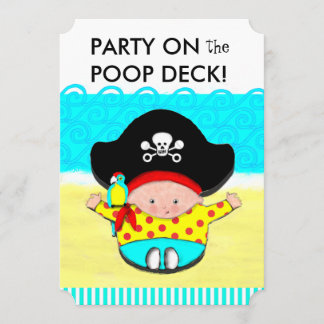 少年のベビーシャワー招待状 招待状