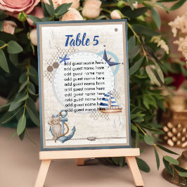 少年の冒険航海の待ち テーブルナンバー