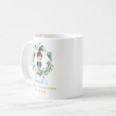 少年の初聖体拝領のお祝いマグカップの記念品 コーヒーマグカップ (正面左)
