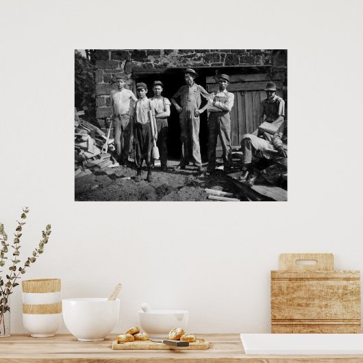 少年の労働者, 1913 ポスター (キッチン)