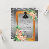 少年の友人の卒業 カード (正面/裏面インサイチュ)